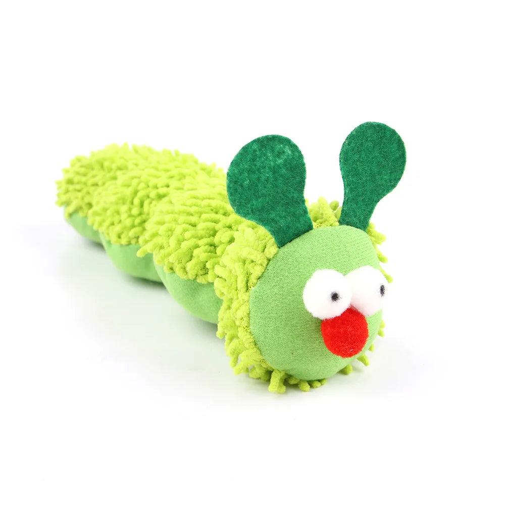 Catnip Plush Cat Chew Toy – Silvervine Molar & Teaser Toy