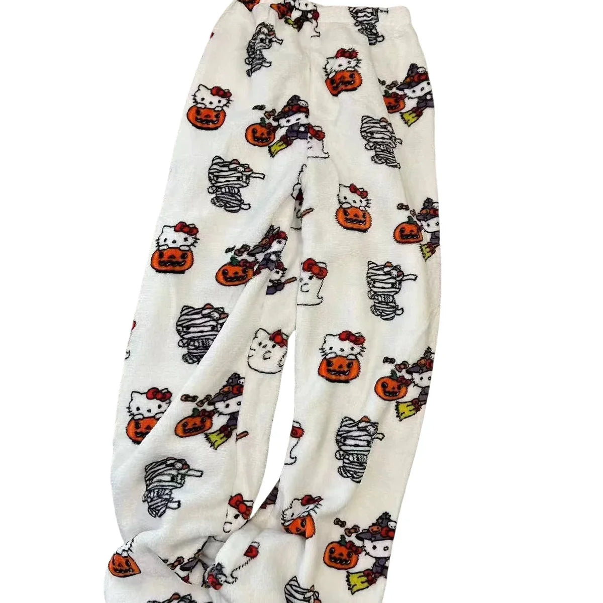 Hello Kitty Halloween Flannel Pajama Pants for Women