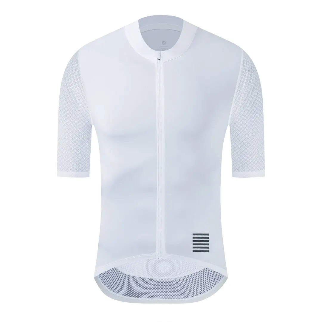 Men's Cycling Jersey – Short Sleeve Reflective MTB & Road Bike Shirt