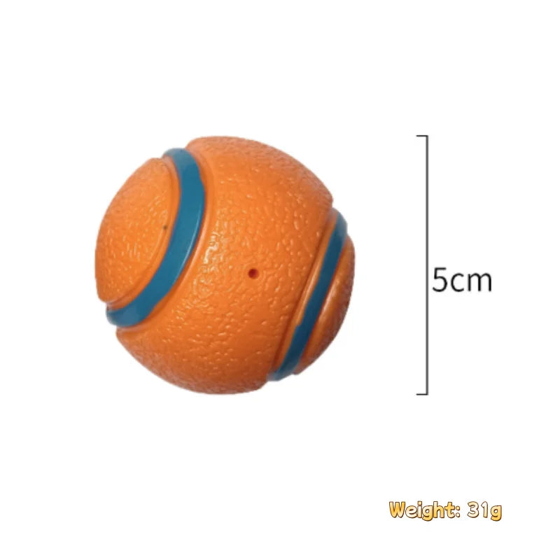 Tough Dog Chew Ball Toy – Elastic Fetch Ball for All Sizes