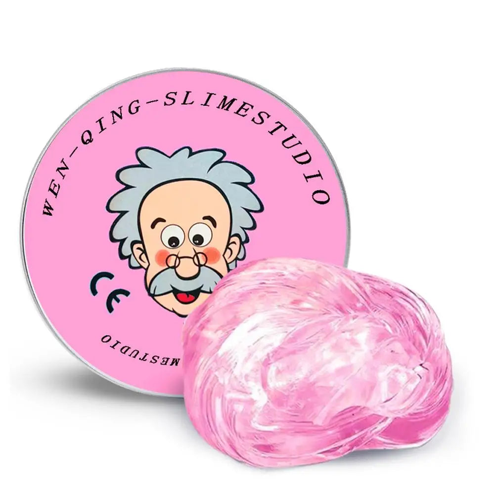 Crystal Clear Thinking Putty – Stress Relief Slime Tin