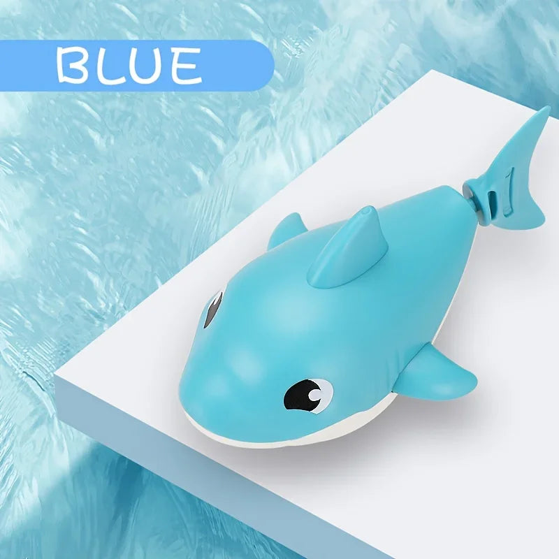 Wind-Up Cartoon Shark Baby Bath & Pool Toy