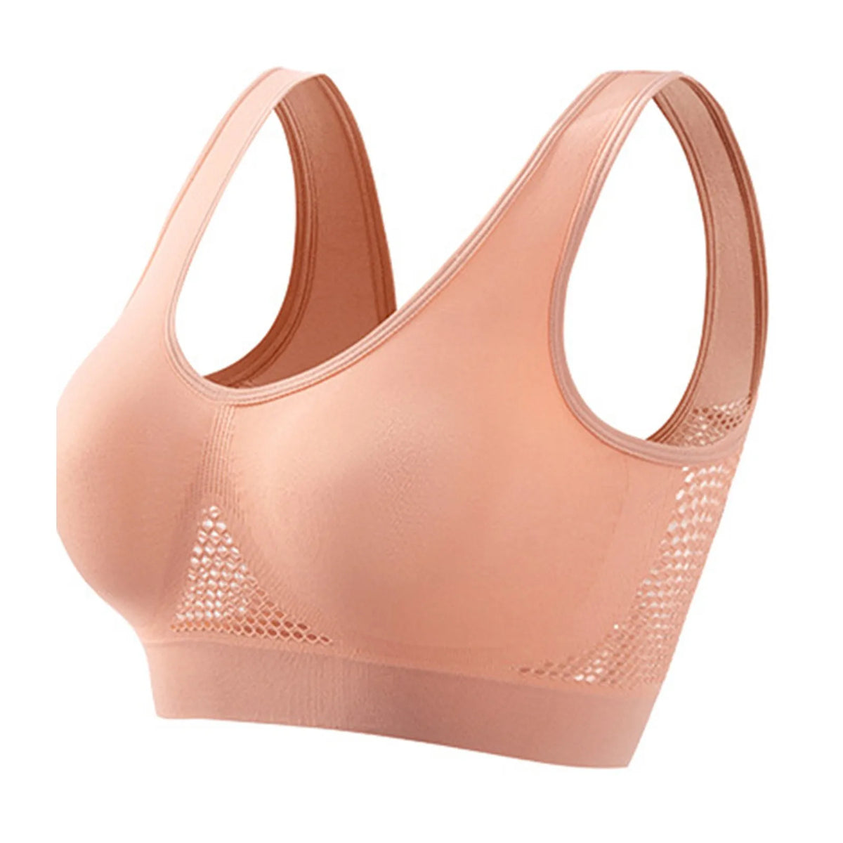 Seamless Sports Bra for Women – High Support, Shockproof, Breathable