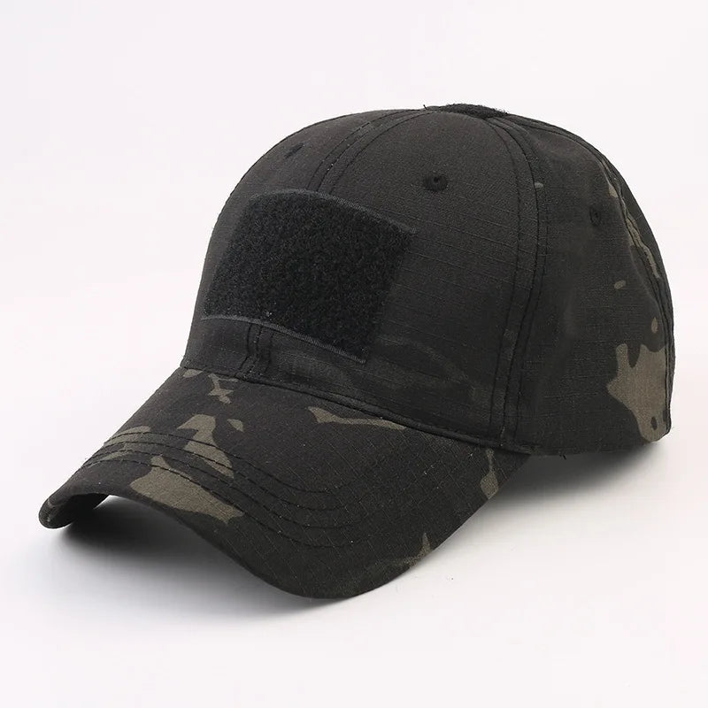 Tactical Camo Baseball Cap – Adjustable Unisex Hat