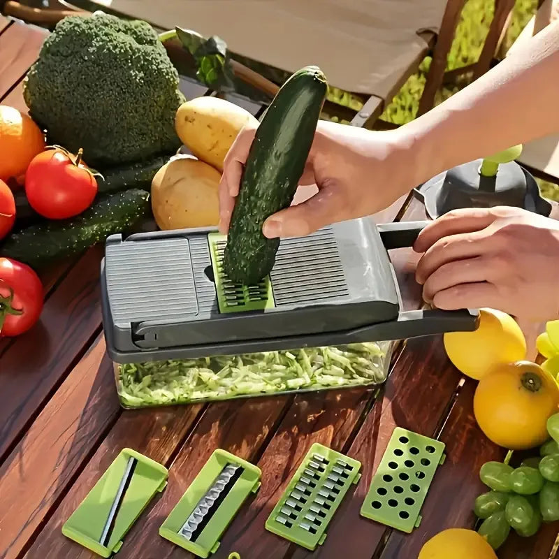 14-Piece Multifunctional Grater & Vegetable Slicer Set