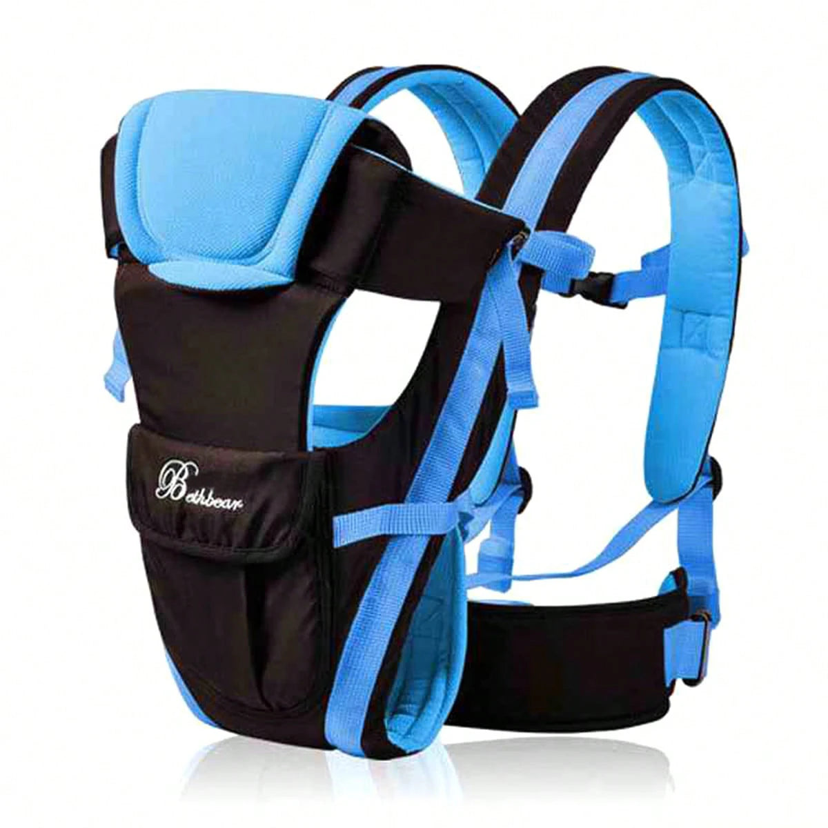 4-in-1 Ergonomic Baby Carrier – Infant Backpack Sling with Padded Support