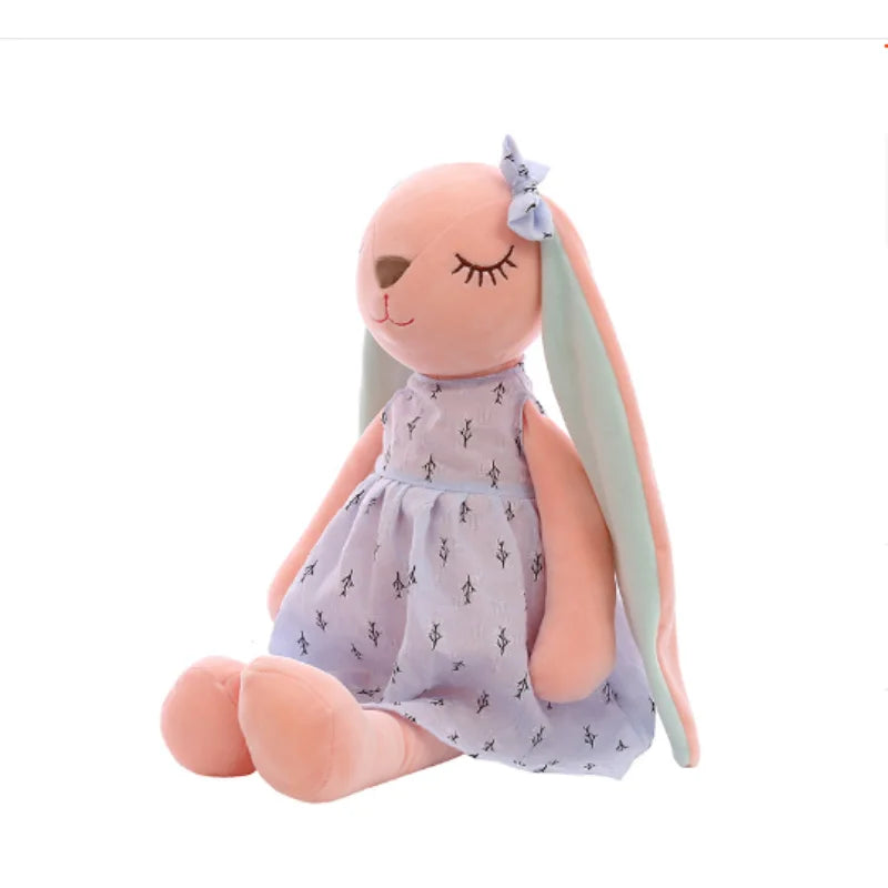 Cute Bunny Plush Doll – 35cm Soft Stuffed Rabbit Toy