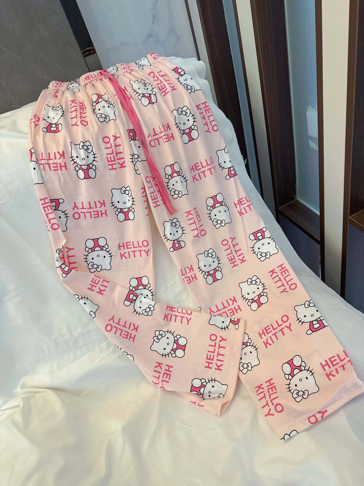 Hello Kitty Pajama Pants for Women – Cute Casual Lounge Bottoms