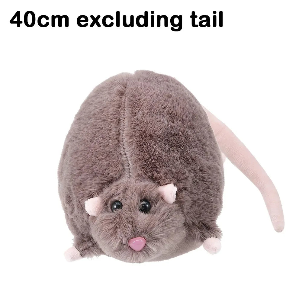 Cute Mouse Plush Toy – Soft Stuffed Rat Animal Doll