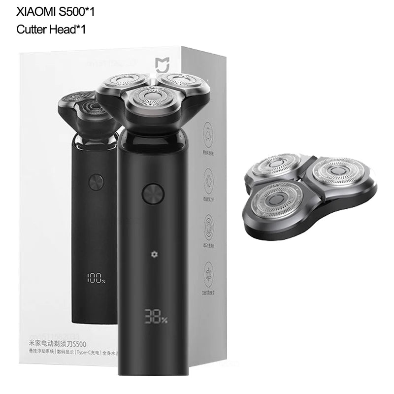 Xiaomi Mijia S500 Electric Shaver – Triple Blade, Wet & Dry, USB-C