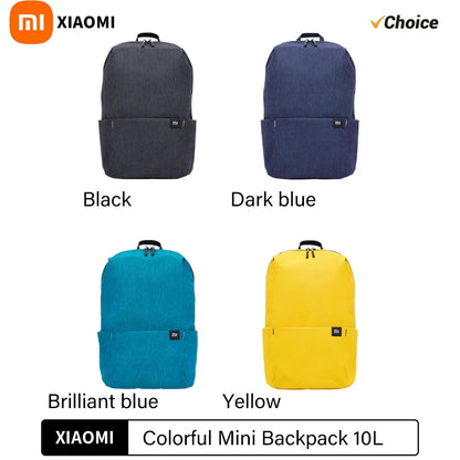 Xiaomi 10L Mini Backpack – Lightweight Waterproof Daypack