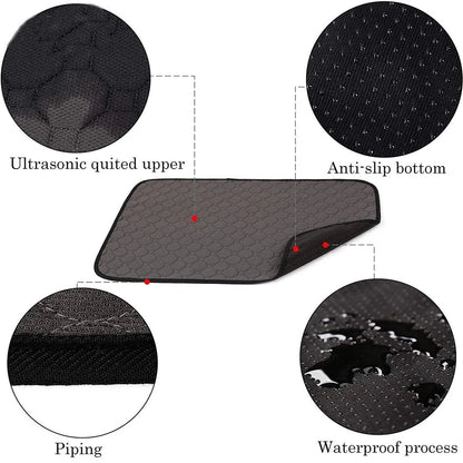 Washable Pet Cage Liner – Reusable Non-Slip Absorbent Mat for Guinea Pigs, Cats & Dogs