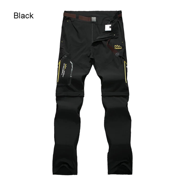 Men's Hiking Pants – Waterproof Quick-Dry Cargo Trousers