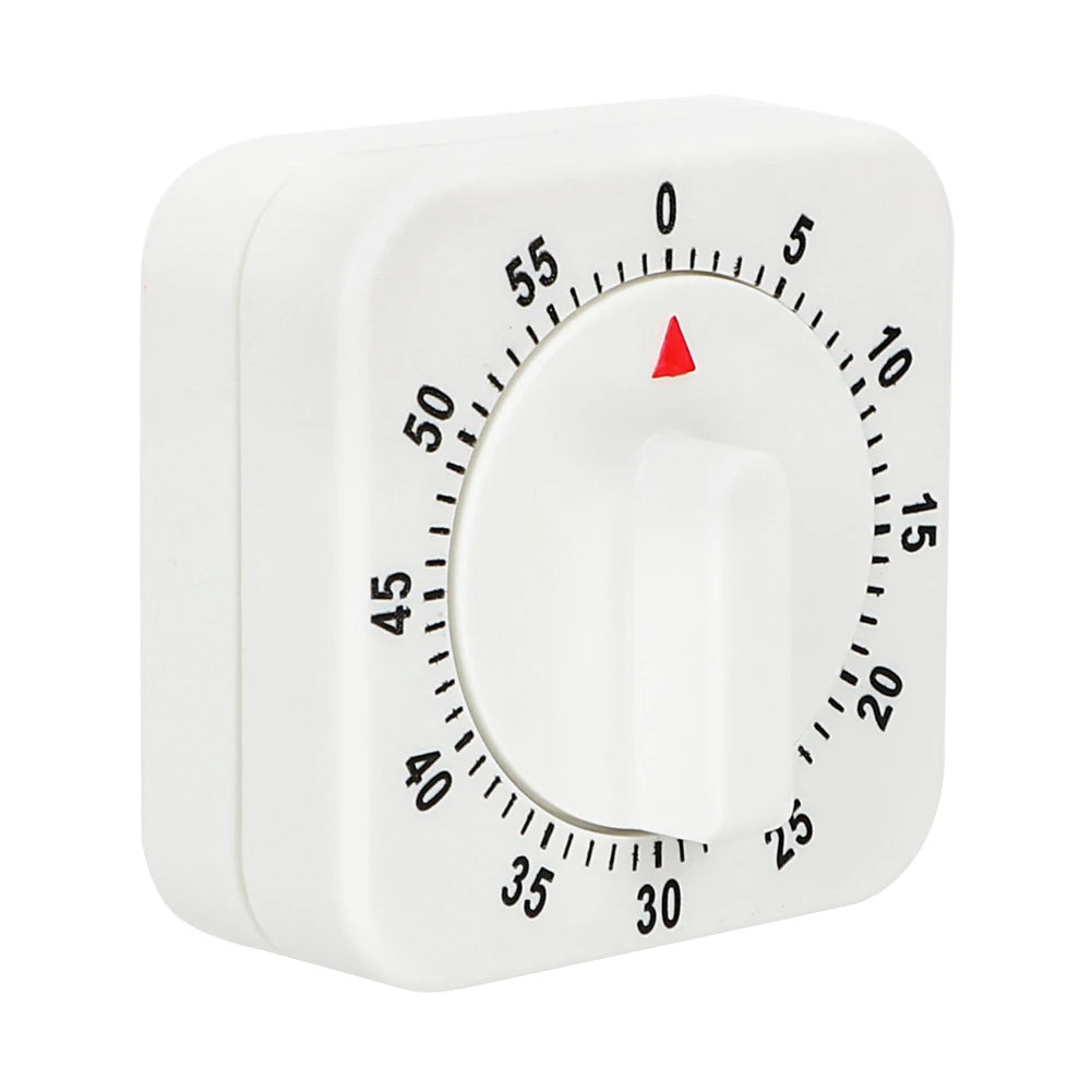 60-Minute Mechanical Kitchen Timer – Countdown Alarm Clock