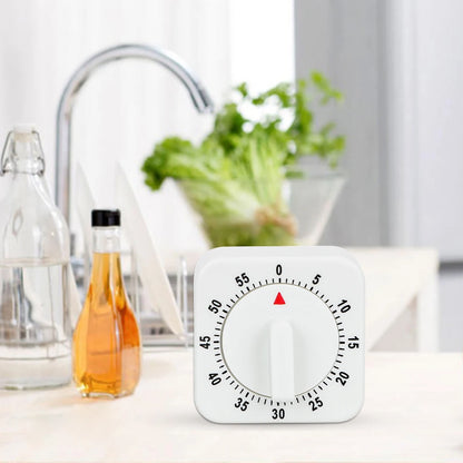60-Minute Mechanical Kitchen Timer – Countdown Alarm Clock
