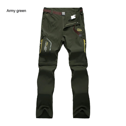 Men's Hiking Pants – Waterproof Quick-Dry Cargo Trousers