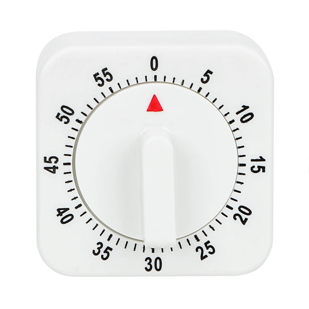 60-Minute Mechanical Kitchen Timer – Countdown Alarm Clock