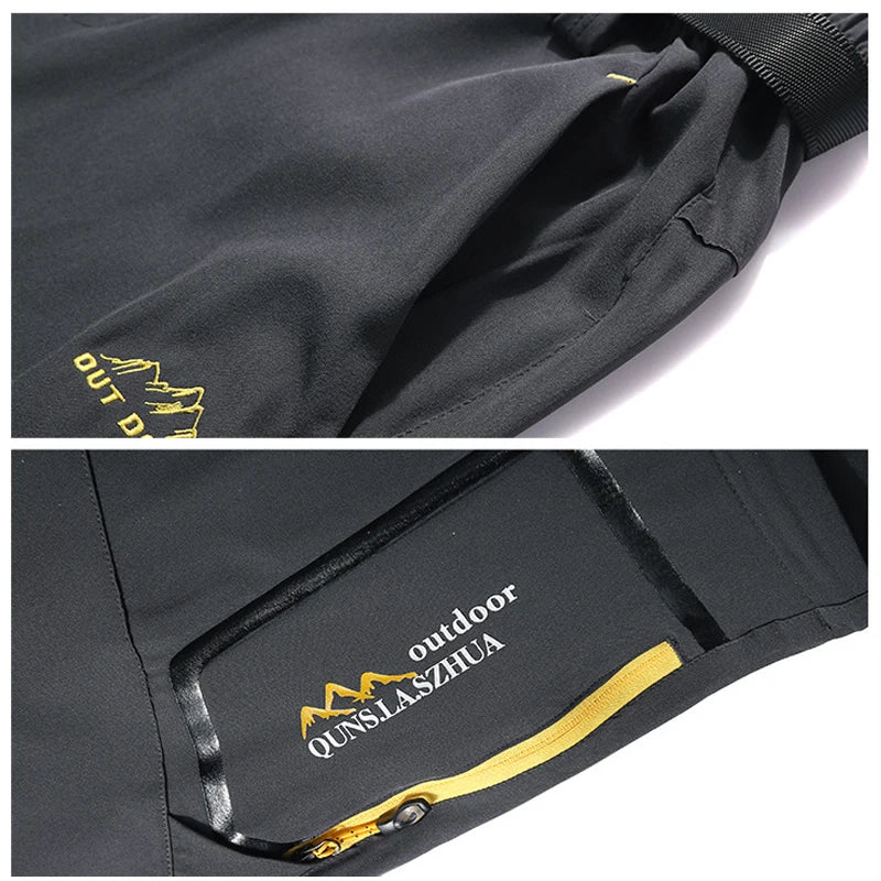 Men's Hiking Pants – Waterproof Quick-Dry Cargo Trousers