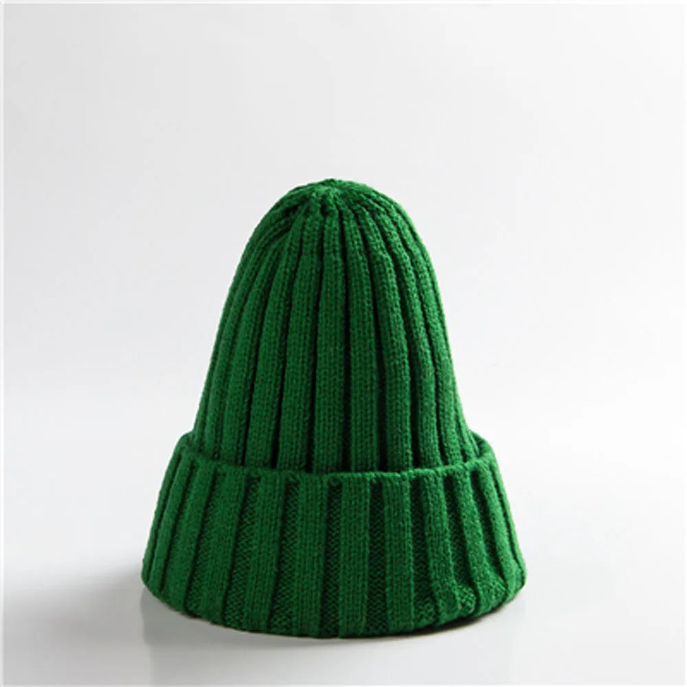 Chunky Knit Beanie Hat for Women – Soft Warm Winter Cap