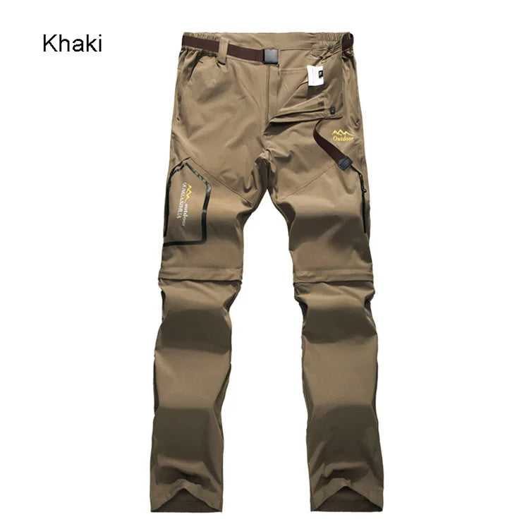 Men's Hiking Pants – Waterproof Quick-Dry Cargo Trousers