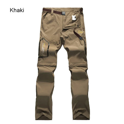 Men's Hiking Pants – Waterproof Quick-Dry Cargo Trousers