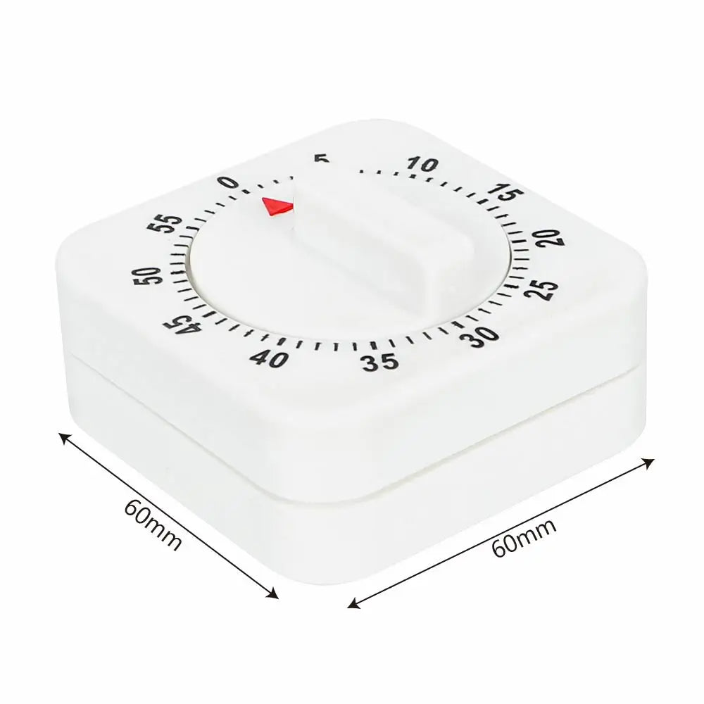 60-Minute Mechanical Kitchen Timer – Countdown Alarm Clock