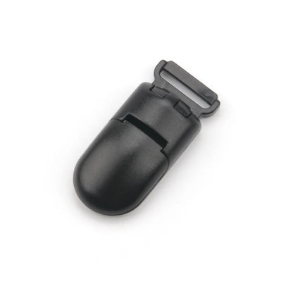 Pacifier Clip Plastic Clasps with Silicone Beads – 10 Pcs, 20mm