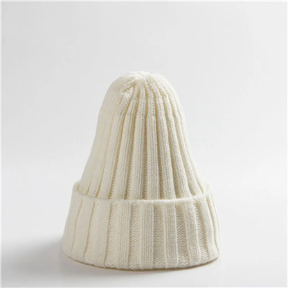 Chunky Knit Beanie Hat for Women – Soft Warm Winter Cap