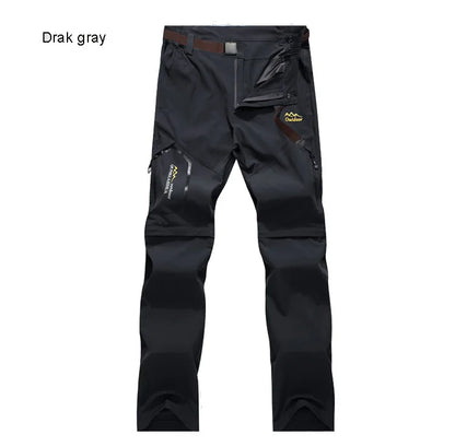 Men's Hiking Pants – Waterproof Quick-Dry Cargo Trousers