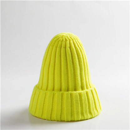 Chunky Knit Beanie Hat for Women – Soft Warm Winter Cap