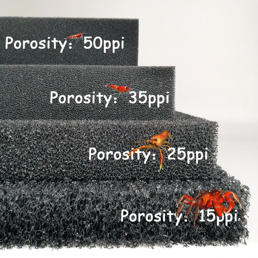 Aquarium Filter Sponge – Black Biochemical Foam for Fish Tank & Pond