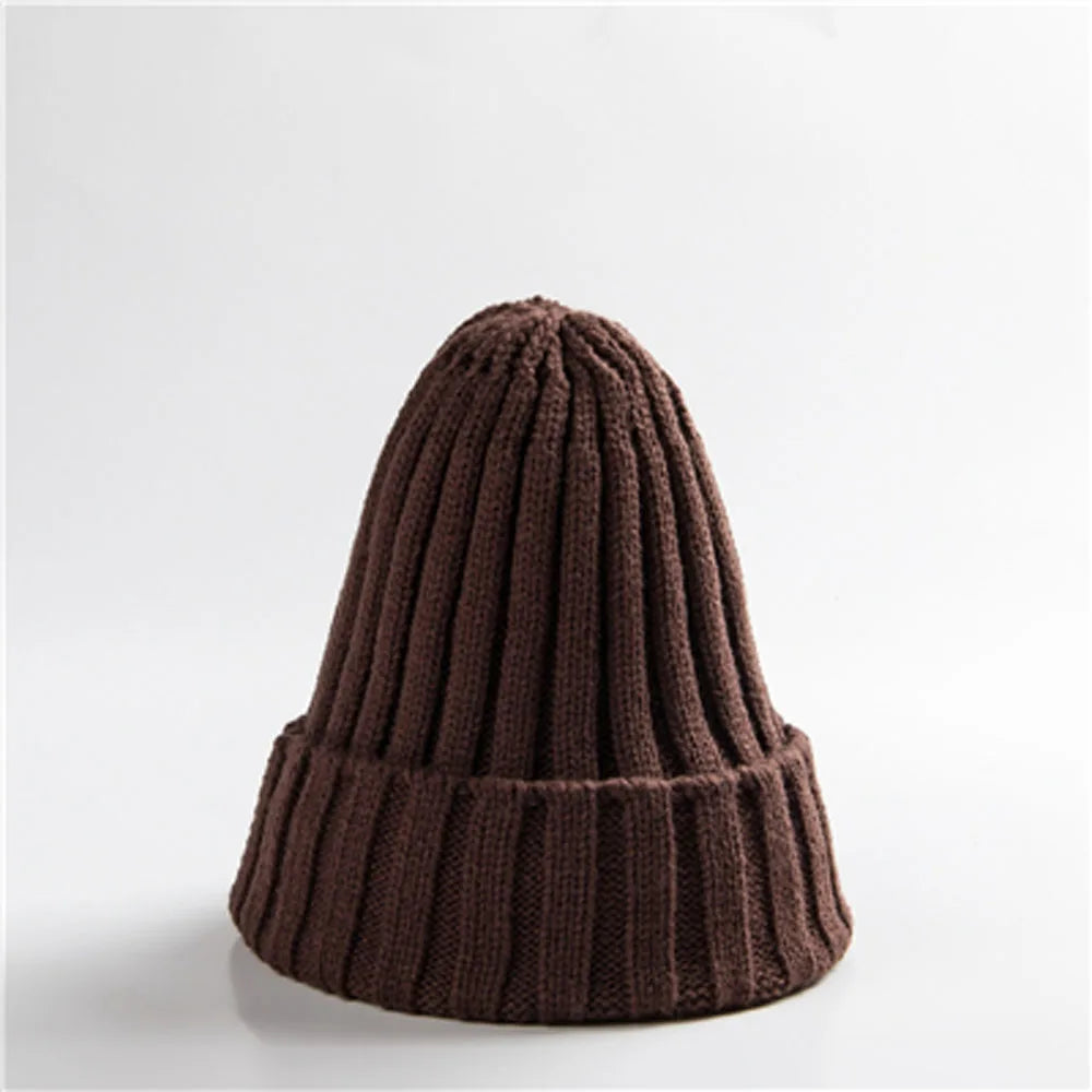 Chunky Knit Beanie Hat for Women – Soft Warm Winter Cap