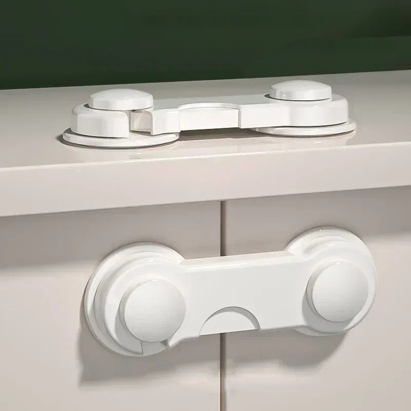 Baby Safety Cabinet Locks – Child Proof Drawer & Door Locks (2 or 5 Pack)
