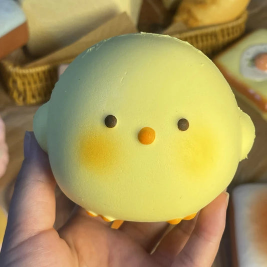 Cute Giant Chicken Squishy Toy – Slow Rise Stress Relief