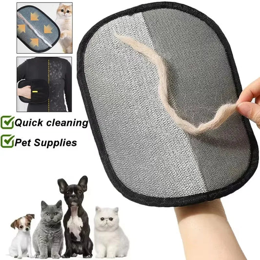Pet Hair Remover Glove Washable Lint Brush for Clothes & Furniture