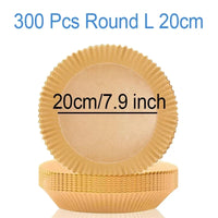 300 Pcs Round L7.9in