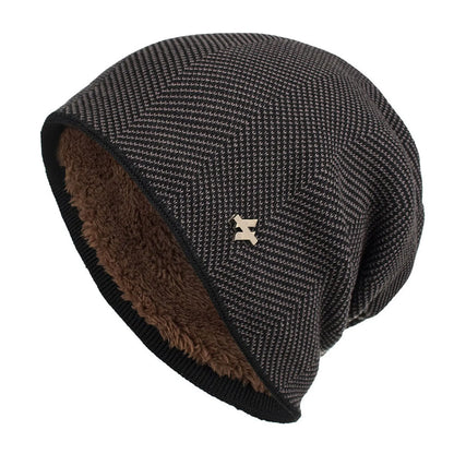 Fleece-Lined Winter Knit Beanie – Unisex Thermal Snow Cap