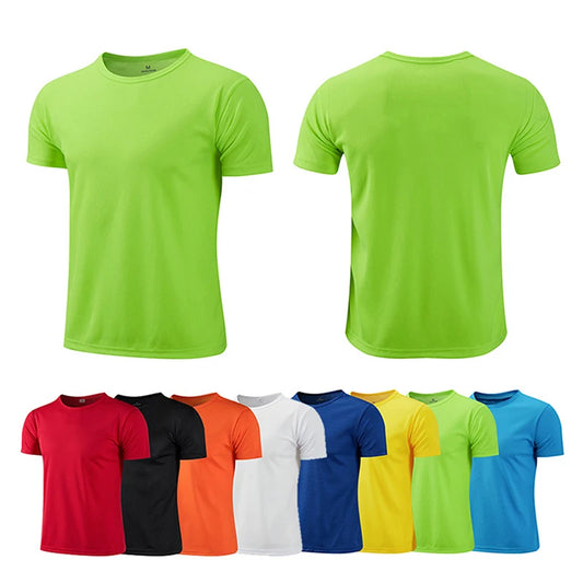 Men's Quick-Dry Athletic T-Shirt for Running & Sports