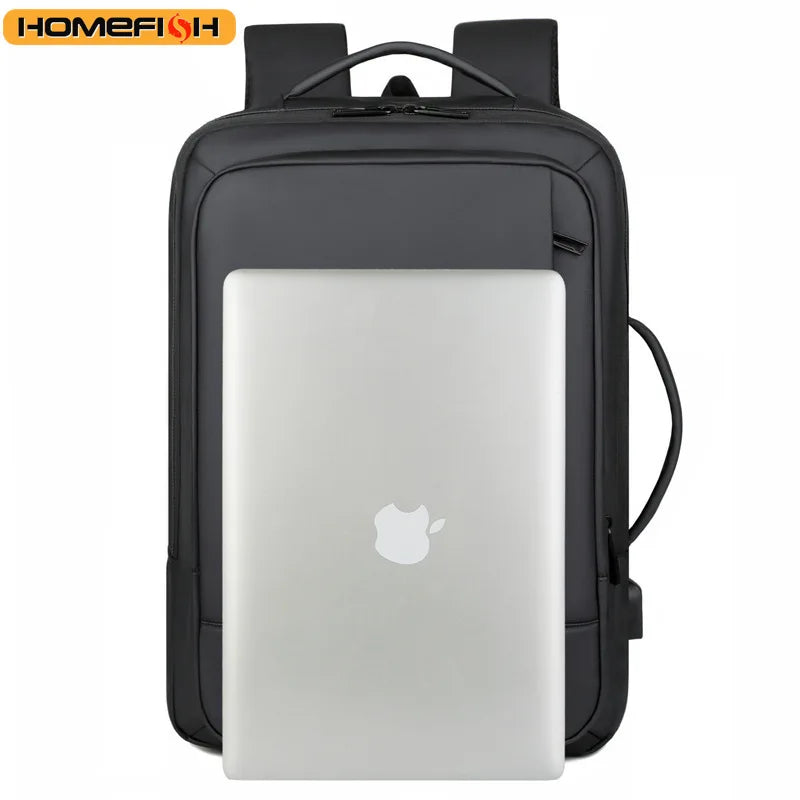 Multifunctional Business Laptop Backpack – Large Capacity for Men