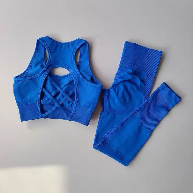 Women's 2-Piece Sports Bra & Leggings Yoga Set