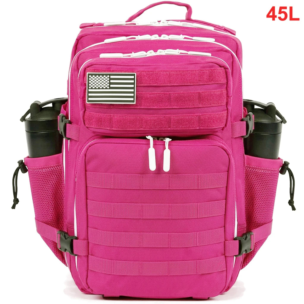 45L Tactical Backpack – Waterproof MOLLE Gym & Hiking Bag