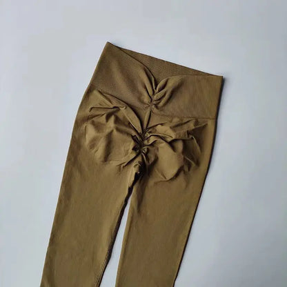High-Waist Push-Up Yoga Leggings for Women – Gym Tights