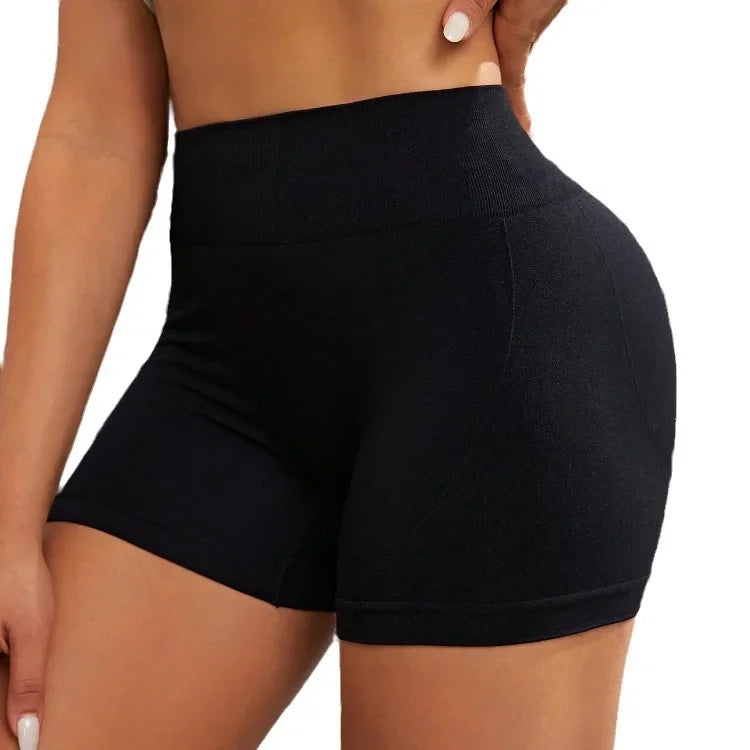 High-Waist Workout Shorts for Women – Yoga & Gym