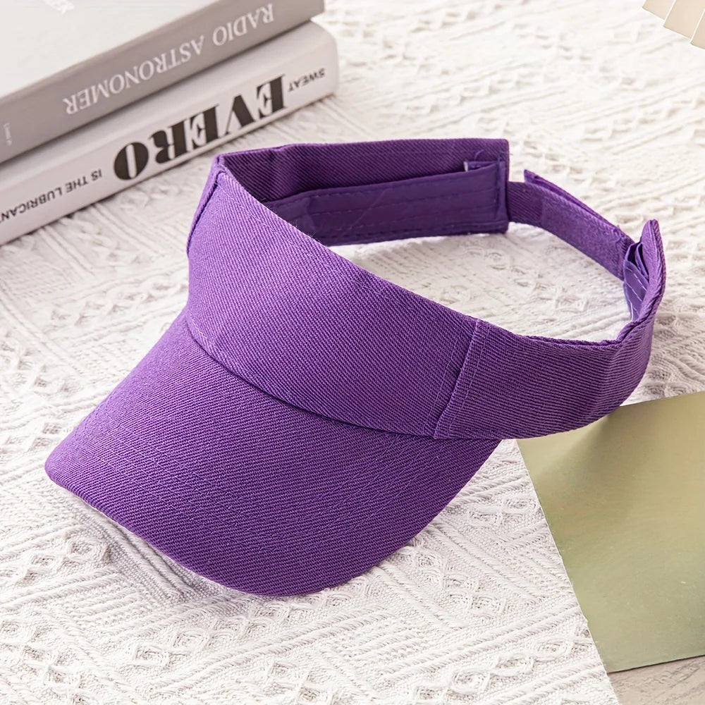 Adjustable Sun Visor Cap – Breathable Outdoor Sports Hat