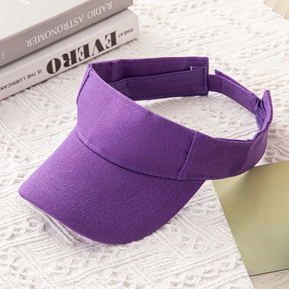 Adjustable Sun Visor Cap – Breathable Outdoor Sports Hat