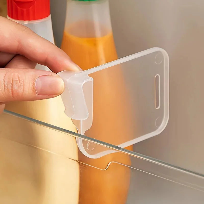 Fridge Divider Organizer Adjustable Refrigerator Shelf Separator (6 or 8 Pcs)