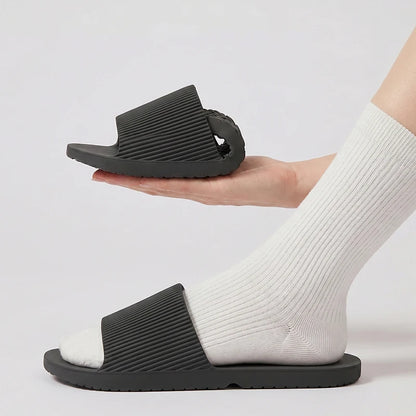 Foldable Travel Slippers for Men & Women – Non-Slip EVA Shower Shoes