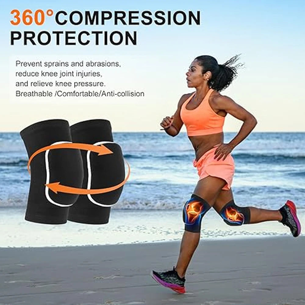 Knee Pads – Soft Breathable Protective Sleeves for Sports & Dance