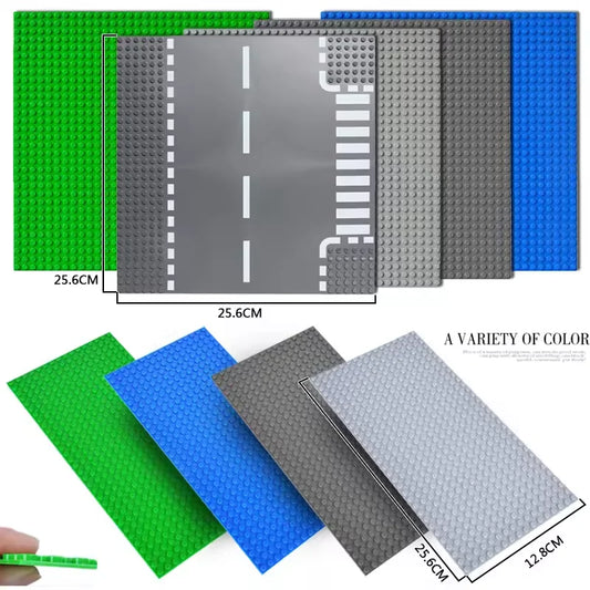Classic Building Base Plates – MOC DIY Plastic Brick Baseplates