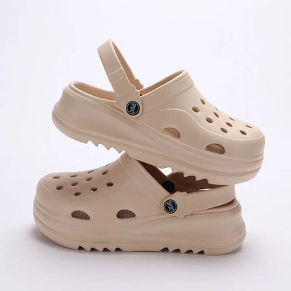 Chunky Platform Clogs for Women – Non-Slip EVA Beach Sandals